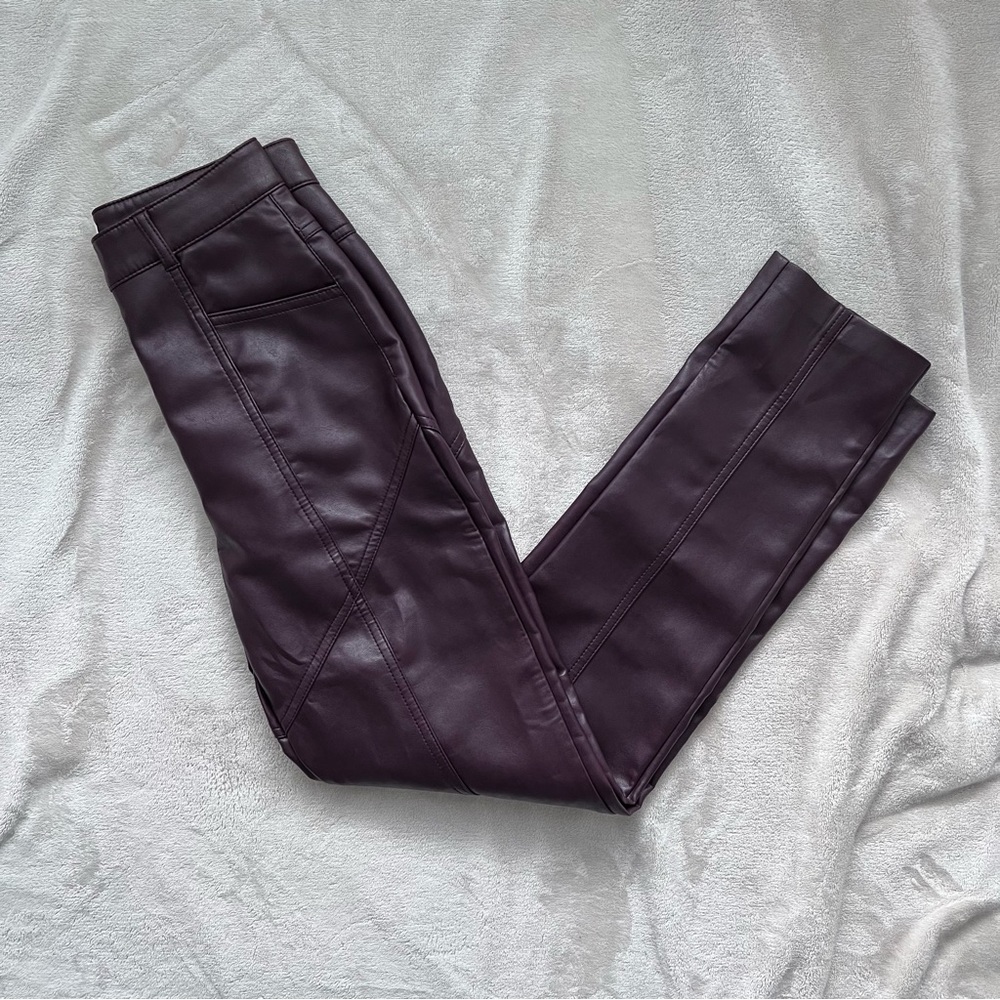 WILFRED Rebel Pant – Dark Burgundy